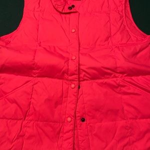 Land’s End down vest. Pink size M